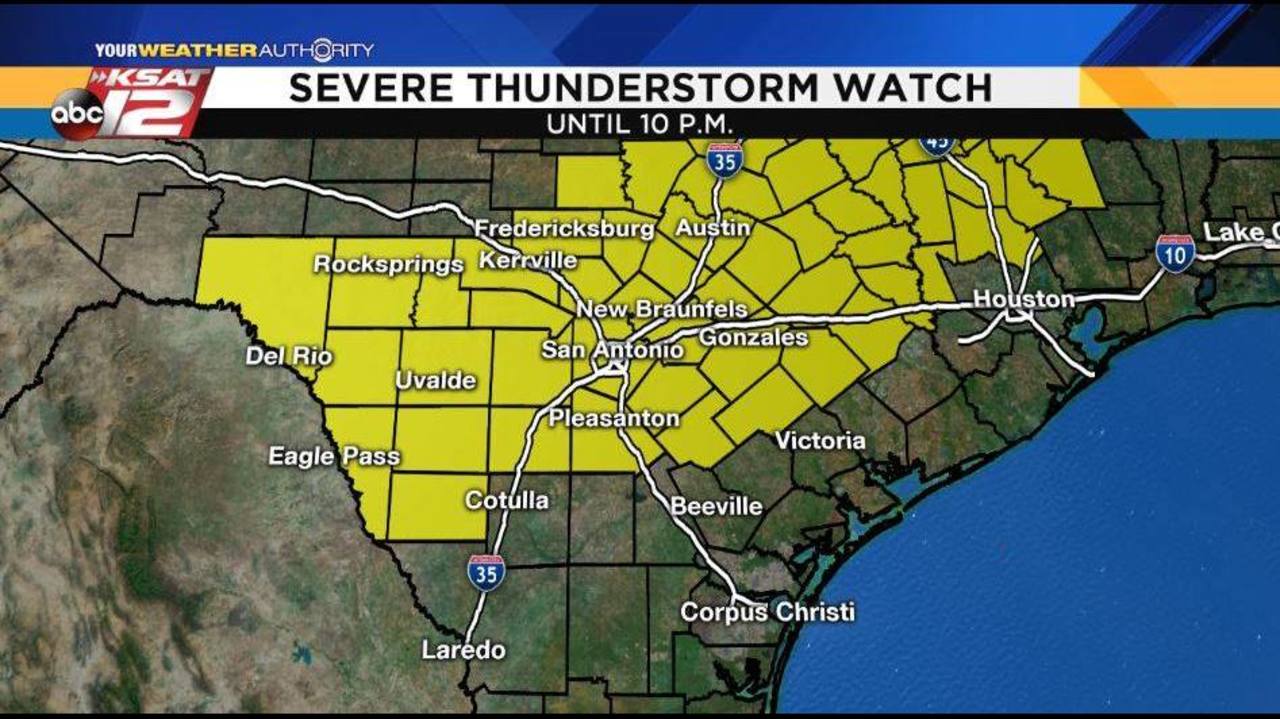 Track Severe Weather With KSAT Doppler Radar Online On App